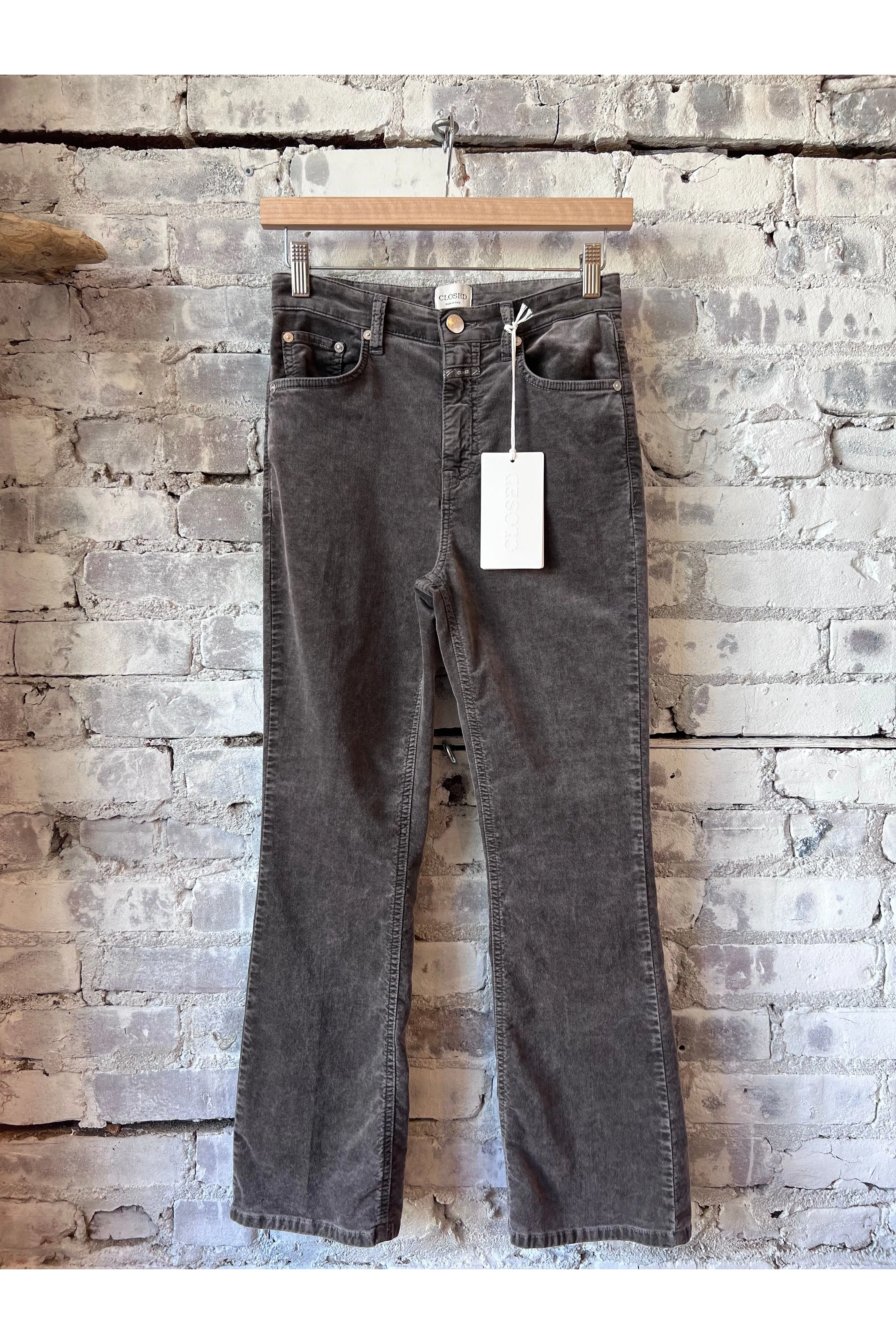Hi-Sun Velvet Stretch Pant - Heritage Grey