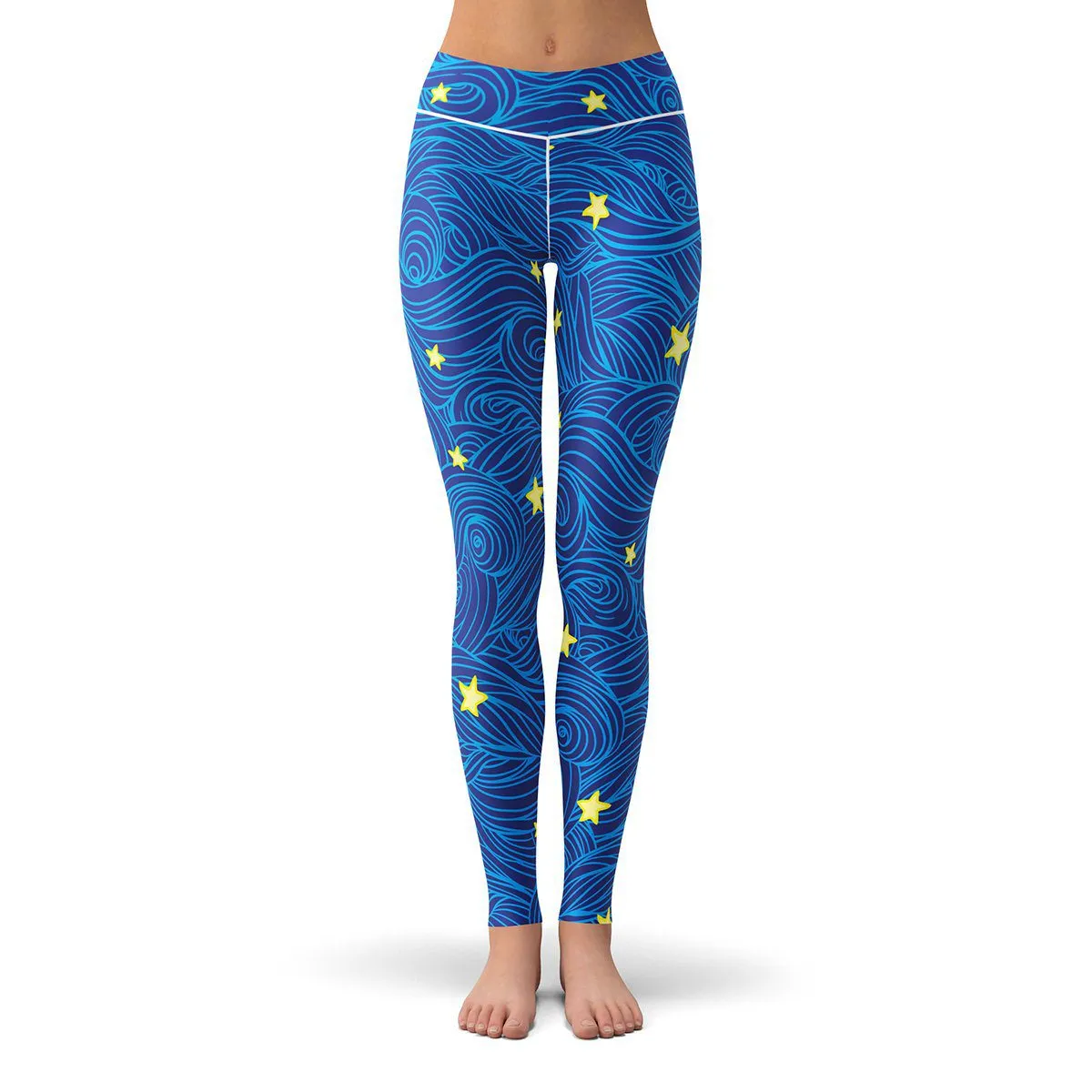 Ocean Stars Leggings