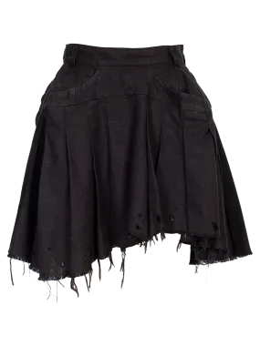 Pleated Box Skirt