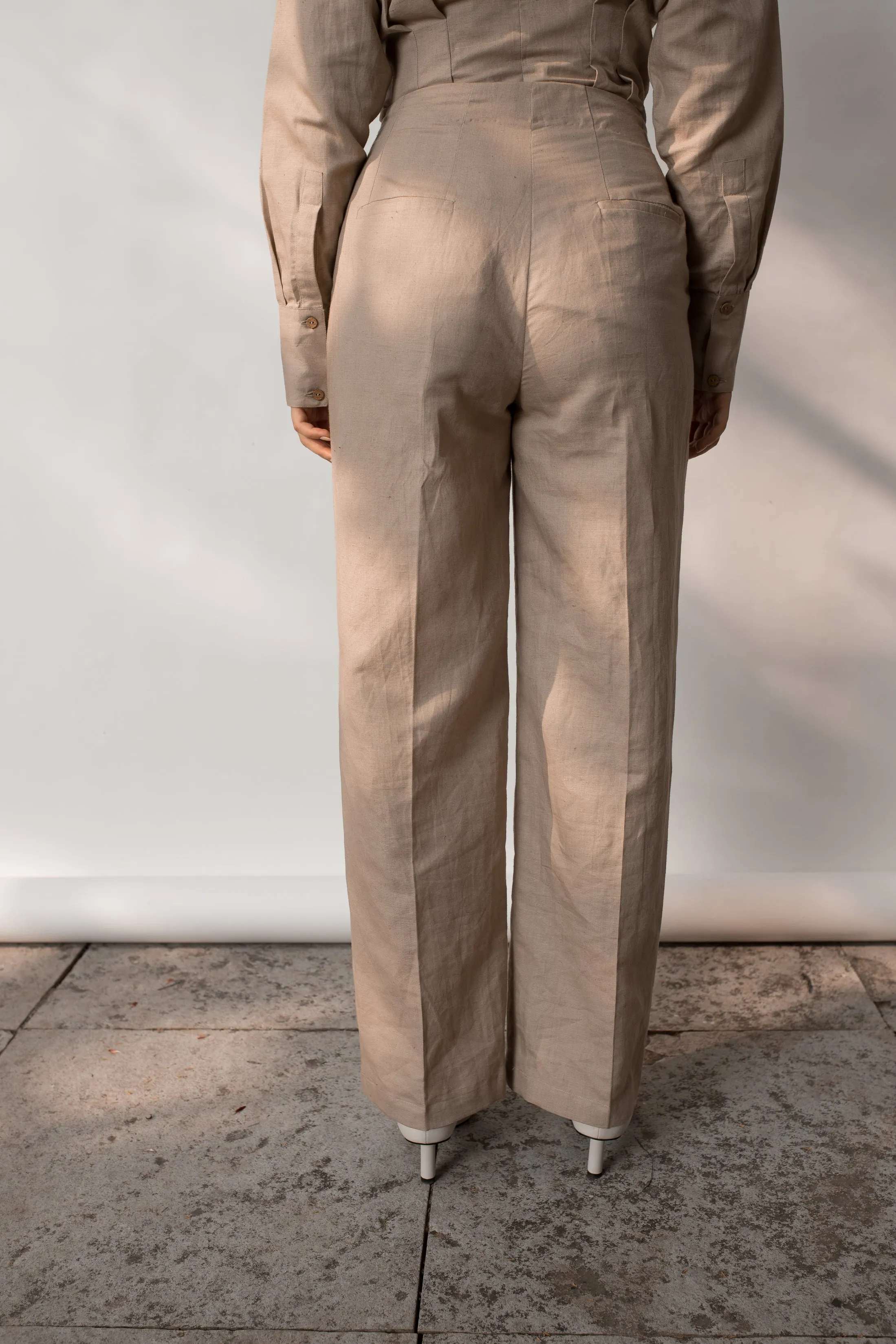 Tailored Pleated Pants | Rescue