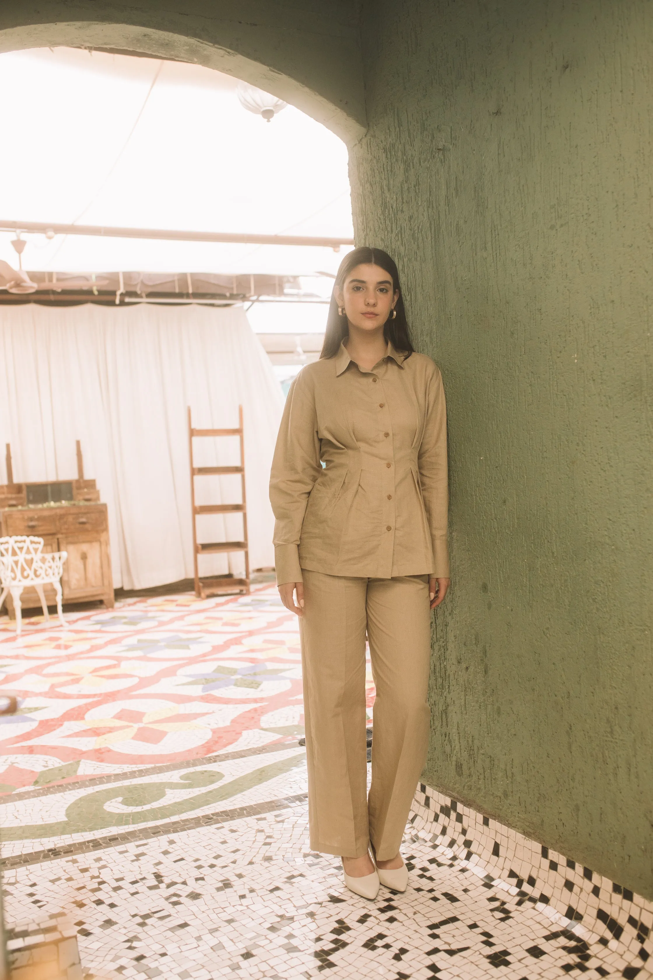 Tailored Pleated Pants | Rescue