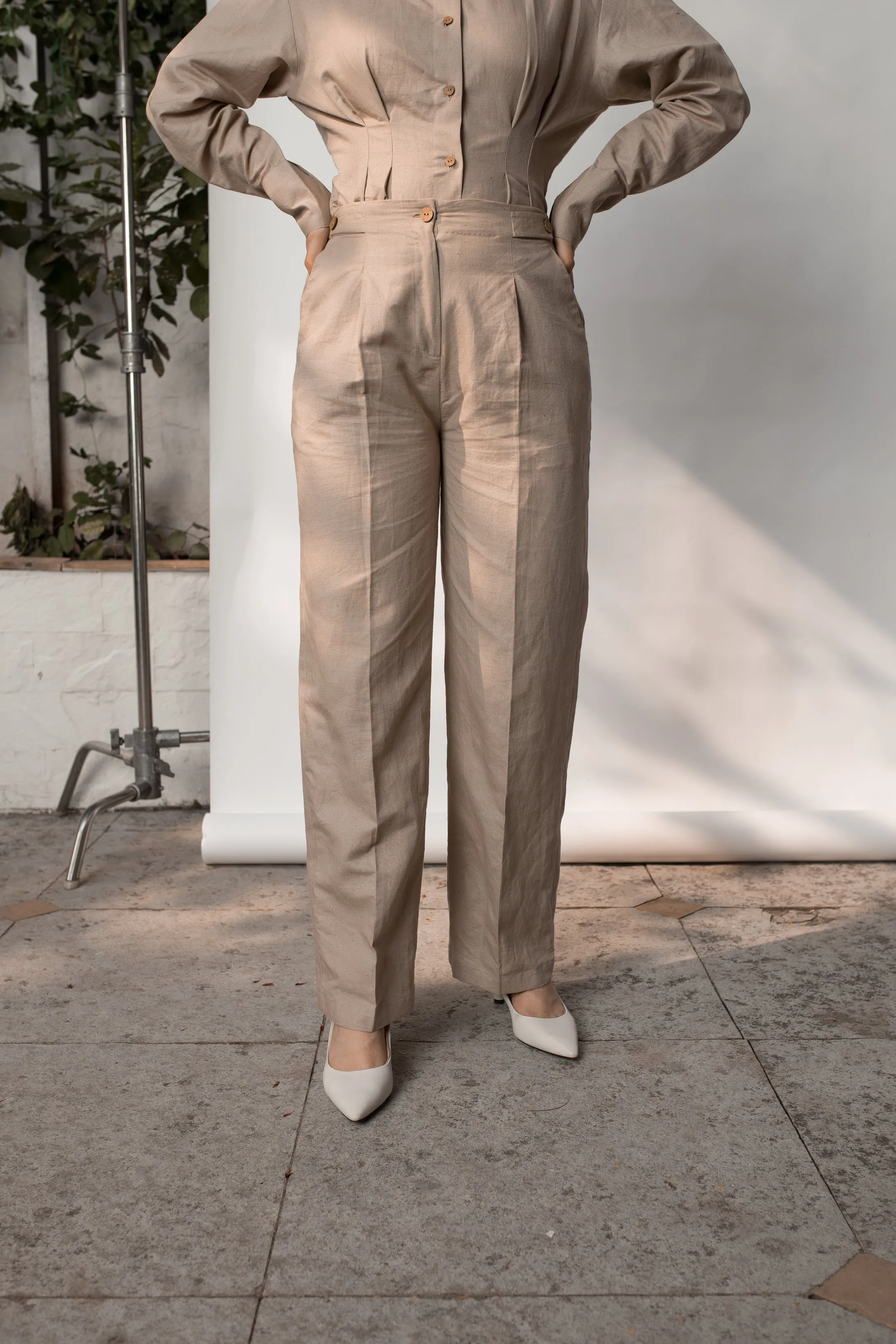 Tailored Pleated Pants | Rescue